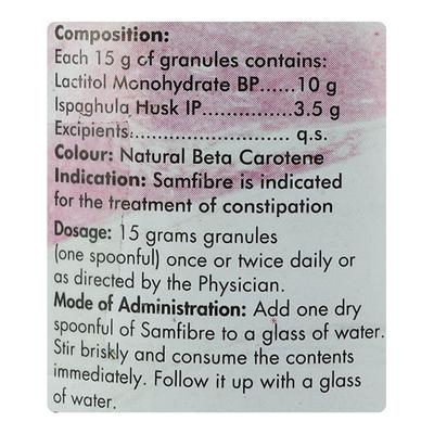 SAMFIBRE Granules 90gm - Constipation-Lax