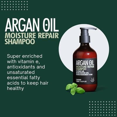 Beauty Garage Argan Oil Moisture Shampoo 250 ml - Shampoos