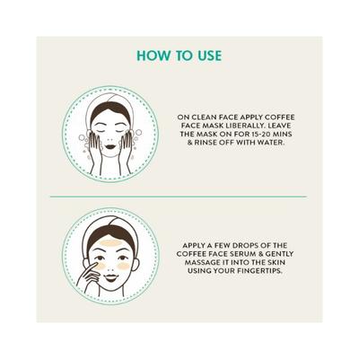 mCaffeine Coffee Face Toning Kit 140 gm - Face Packs