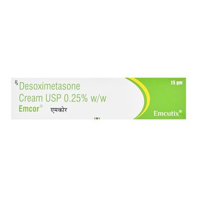 Emcor 0.25% Cream 15gm - Skin Infections-Toc