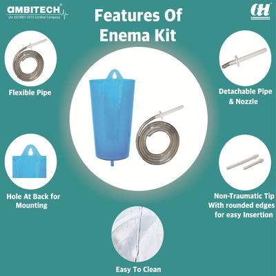 AmbiTech PVC Enema kit 1's - Indigestion/Constipation