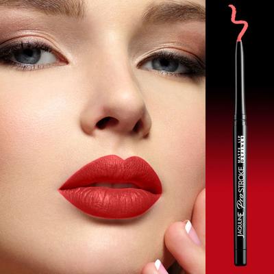 Jaquline USA Pro Stroke Matte Lip Definer Poppin 0.3 gm - Lip Liners
