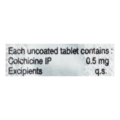 Zycolchin 0.5mg Tablet 10'S - Gout