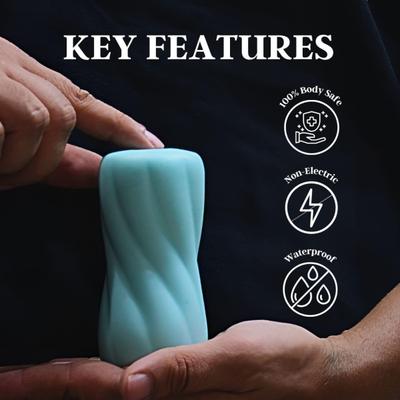 Gizmoswala Sleeve Massager Blue (Non-Electric) 1's - Massagers And Vibrators