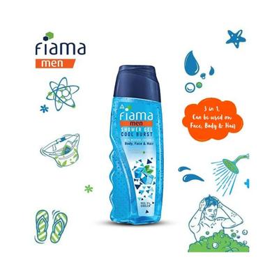 Fiama Men Cool Burst Shower Gel 250 ml - Shower Gels & Body Wash