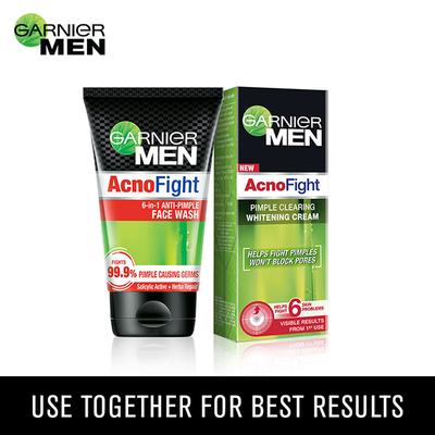 Garnier Men Acnofight Pimple Clearing Brightening Moisturiser 45 gm - Face Creams