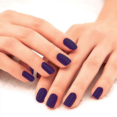Lakme 9To5 Primer + Gloss Nail Colour Summer Blue 6 Ml - Nail Polish