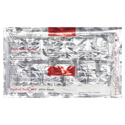 Protochek DSR Capsule 10'S - Ulcer/Reflux/Flatulence-Aaa