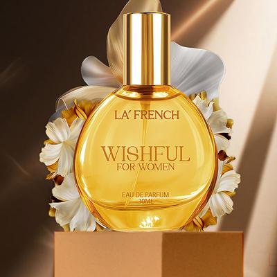 La French Wishful Perfume For Women - Ambery Floral Fragrance With Spicy Fresh Notes 30 ml - Women Perfumes (Edt/Edp)