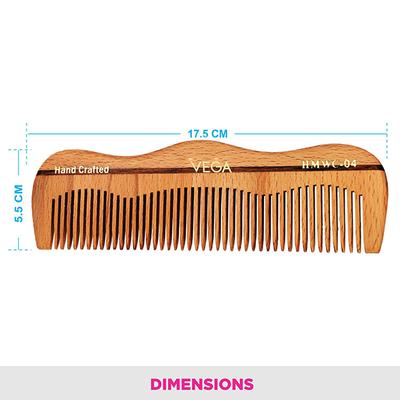 Vega Tail Comb (Steel Pin) (HMBC - 304) 1s - Hair Combs