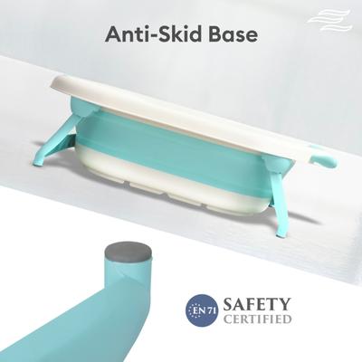 R for Rabbit Bubble Double Aqua Baby Bath Tub - Blue 1's - Bathing Essentials