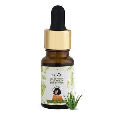 Skivia Oil Control Mini Face Serum with Niacinamide & Grapeseed Extract -Unisex 10 ml - Hair Serums