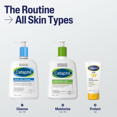 CETAPHIL SUN SPF 50+ UVB/UVA VERY HIGH PROTECTION LIGHT Gel 50ml - Body Sunscreen