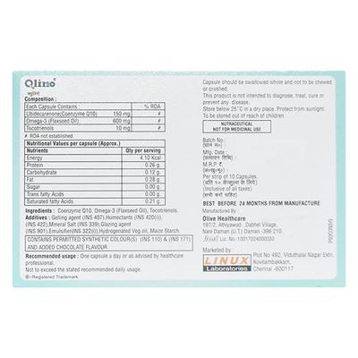 Qlino Capsule 10'S - Supplements-Sup