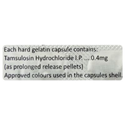 TAMPIL 0.4mg Capsule 10's - Bladder And Prostate Disorders-Dru