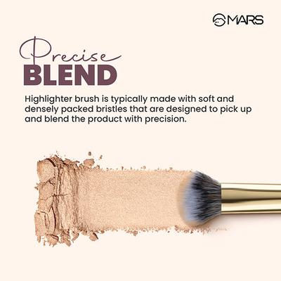 Mars Artist Arsenal Brush to Apply Makeup - Dense Highlighter Brush 1's - Face Brush