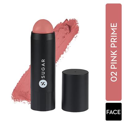 SUGAR Cosmetics Face Fwd Blush Stick - 02 Pink Prime (Rose Pink) 7 gm - Blushes