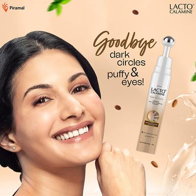 Lacto Calamine Under Eye Cream for Dark Circles, Fine Lines and Puffy Eyes, Enriched with Coffee 15 gm - Under Eye Creams & Serums
