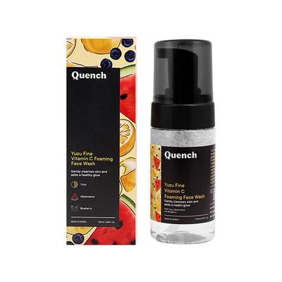 Quench Botanics Yuzu Fine Vit C Foaming Face Wash, Korean Skin Care 100 ml - Scrubs & Exfoliants