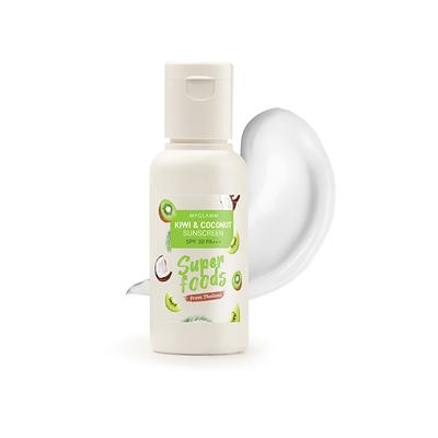 MyGlamm Super Foods Coconut & Kiwi Sunscreen 50 ml - Face Sunscreen