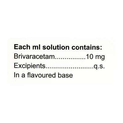 BRIVASURE Oral Solution 100ml - Epilepsy/Convulsion-Ant