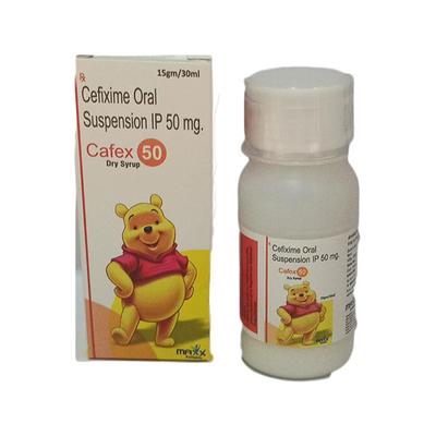 CAFEX 50 Dry Syrup 30ml - Bacterial Infections-Cep