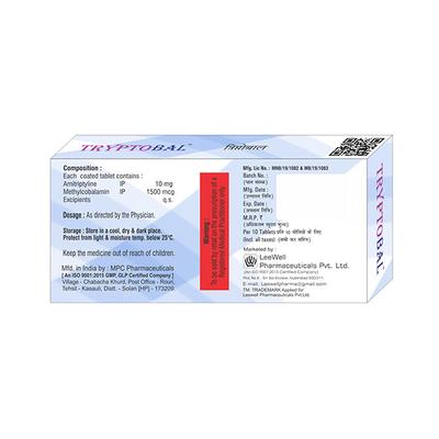 TRYPTOBAL Tablet 10's - Depression-Ant