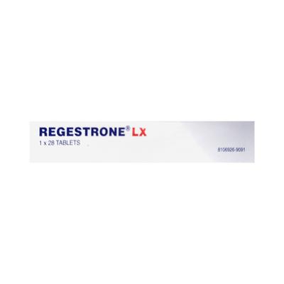 REGESTRONE LX 40+1+0.5mg Tablet 28's - Hormonal Therapy-Oes