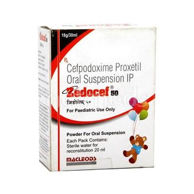Zedocef 50mg Oral Suspension 30ml - Bacterial Infections-Cep