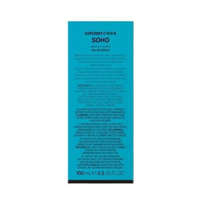 Superdry Soho Electric and Soulful Boxed India Eau De Toilette 100 ml - Men Perfumes (Edt/Edp)