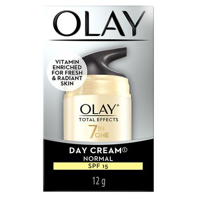 Olay Day Cream- Total Effects 7 in 1 Anti Ageing Mini Moisturiser (SPF 15) 12 gm - Day Cream