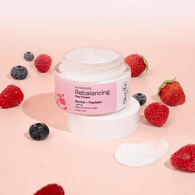 Skin Fx Superfood Rebalancing Day cream, Normal to Dry Skin Moisturiser for Sensitive Skin 50 gm - Day Cream
