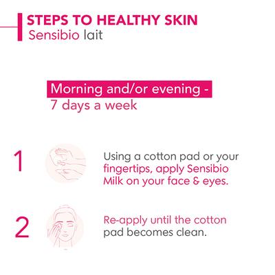 Bioderma Sensibio Lait A non-rinse makeup removing milk that gently cleanses sensitive skin 250 ml - Make Up Removers
