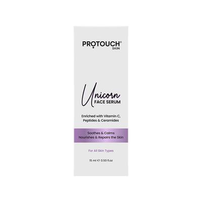 Protouch Unicorn Face Serum with Vitamin C, Niacinamide & Ceramides, Repairs, Hydrates & Brightens Skin 15ml - Face Moisturizers