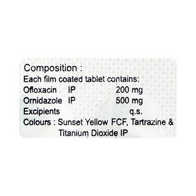 Onoff OZ Tablet 10'S - Bacterial Infections-Qui
