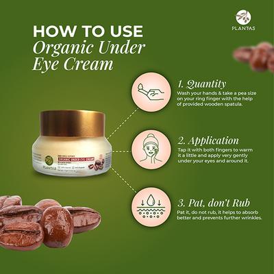 Dark Circle Defence ORGANIC UNDER EYE Cream 15 gm - Under Eye Creams & Serums