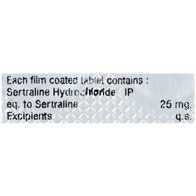 SERLIEF 25 Tablet 10's - Depression-Ant