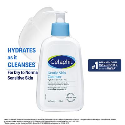 Cetaphil Gentle Skin Cleanser 236 ml - Face Wash & Cleansers