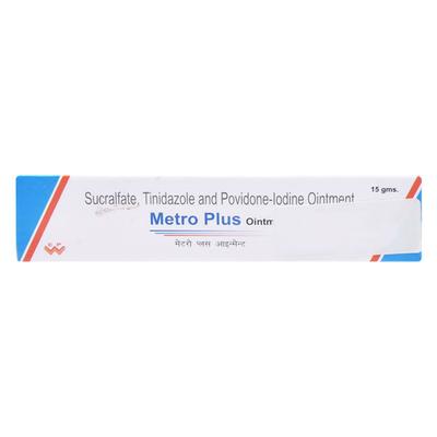 Metro Plus Ointment 15gm - Skin Infections-Toa