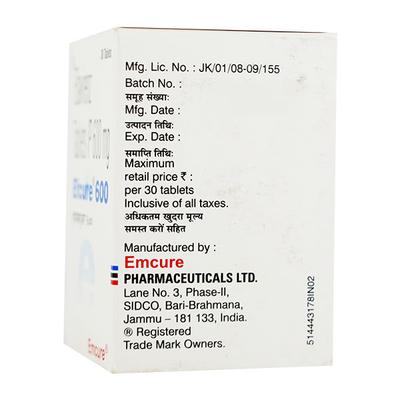 Efcure 600mg Tablet 30'S - Viral infections-Ant