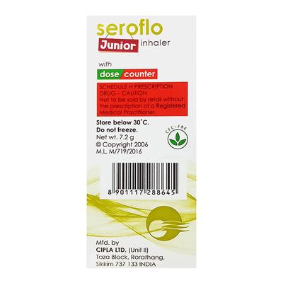 SEROFLO JUNIOR Inhaler 120md - Asthma/COPD-Ast