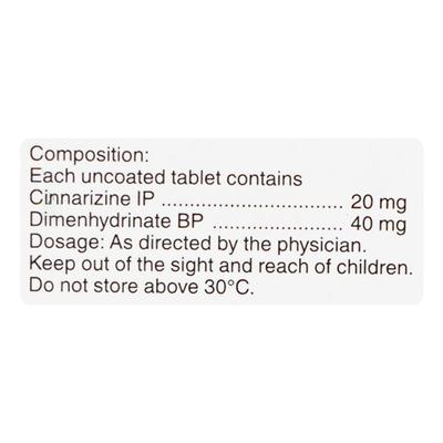 Stugeron Plus Tablet 10'S - Vertigo-Ant