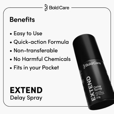 Bold Care Extend Spray 20 g - Intimate Spray