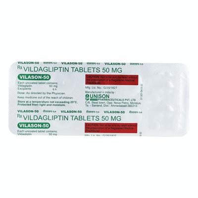 VILASON 50 Tablet 10's - Diabetes-Ant