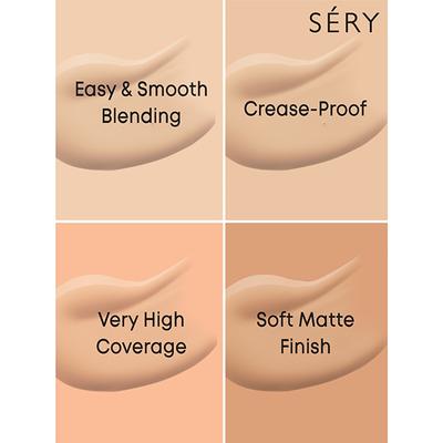 Sery Hi - Cover Super Coverage Concealer - Warm Beige 5 ml - Concealer