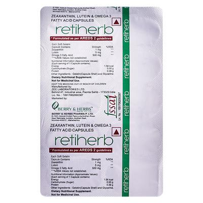 RETIHERB Capsule 10's - Supplements-Vam