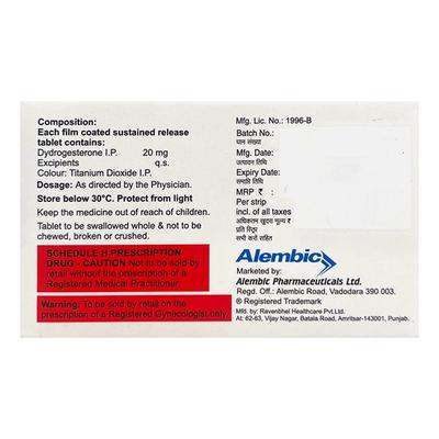 ISOFIT SR 20mg Tablet 10's - Hormonal Therapy-Oes