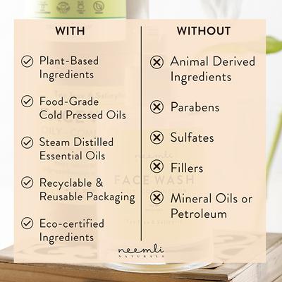 Neemli Naturals Tea Tree and Salicylic Face Wash 100 ml - Face Washes