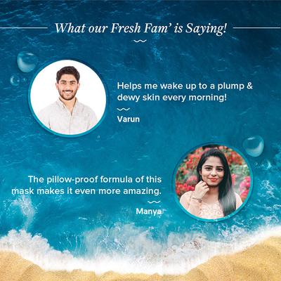 Aqualogica Hydrate Plus Sleeping Mask 50 gm - Night Cream