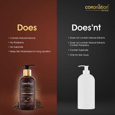 COROnation Herbal Coffee and Chocolate Body Lotion 300 ml - Lotions & Creams